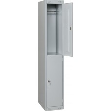 Металлический шкаф для одежды ШМ-12 (400)